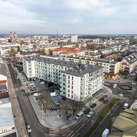 Aparthotel Nowoczesny Z Balkonem I Widokiem Na Siedlce