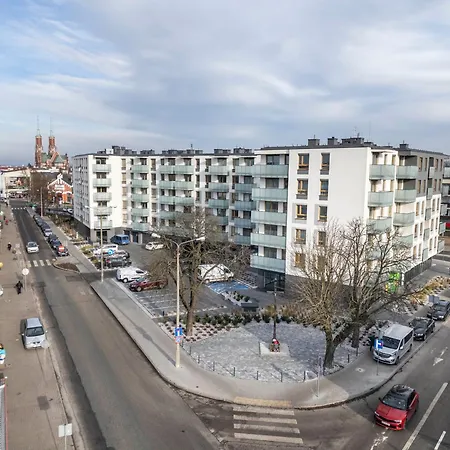 Aparthotel Nowoczesny Z Balkonem I Widokiem Na Siedlce